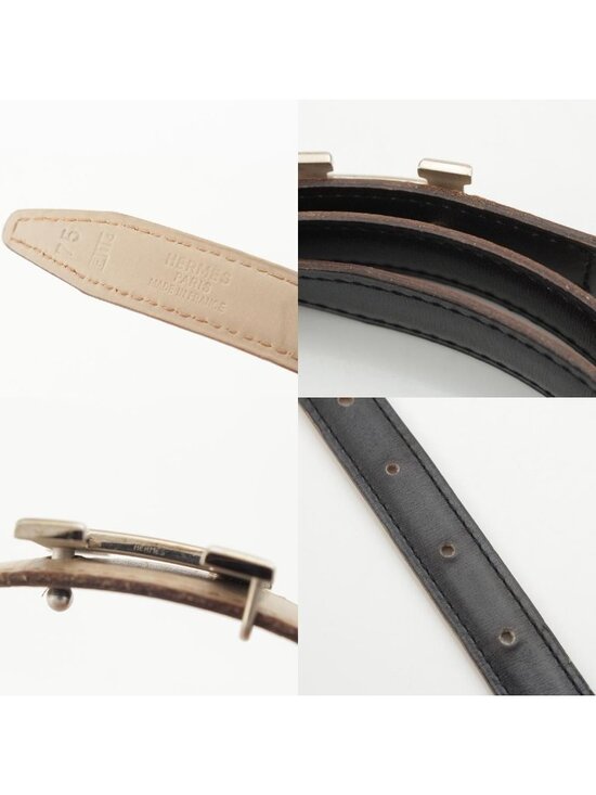 Hermes Constance Leather Motif Belt main image 9